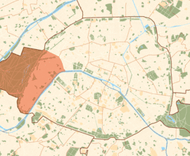 Location within Paris
