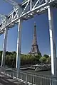 Eiffel Tower viewed from Passerelle Debilly