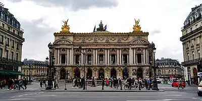 The Paris Opera was the centerpiece of Napoleon III's new Paris. The architect, Charles Garnier, described the style simply as "Napoleon the Third".