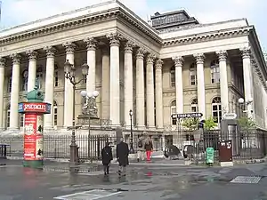 The former Paris Bourse