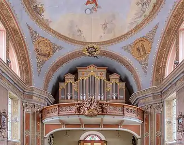 Organ loft