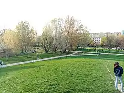 Górczewska Park in Jelonki, in 2022.
