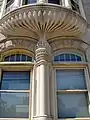 Detail of window of building at 41st and Parkside