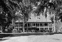 Parlange Plantation House in Mix, Louisiana, was built c. 1754 and is an early example of French Colonial architecture in the United States.