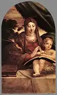 Parmigianino, Doria Madonna (c. 1525)59 × 34 cm