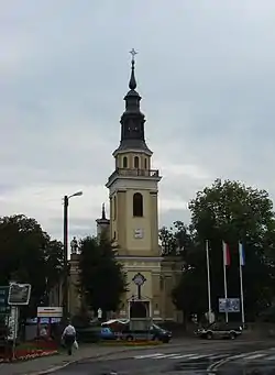 Parish church of Virgin Mary, built 1804-1810.