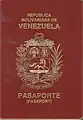 Venezuelan passport prior to that of the Andean community.
