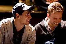 Benj Pasek (left) and Justin Paul, 2009