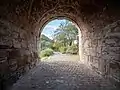 Passageway beneath the Iron Bridge - October 2021