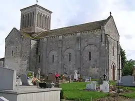 The church in Passirac