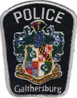 Patch of the Gaithersburg Police Department