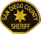 Patch of the San Diego County Sheriff's Department