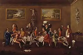 A Punch Party in Florence (1760)