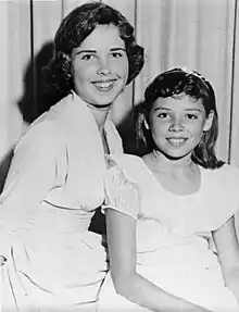 The sisters in 1956