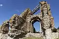 The remaining arch of the Roman aqueduct.