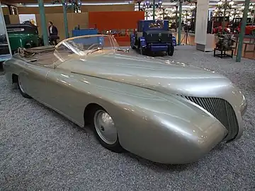 La Baleine, 1938, 3500 ccm, 160 km/h, Cité de l'Automobile, Mulhouse