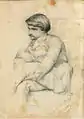 Portrait of Paul Baudry (French painter), c. 1855