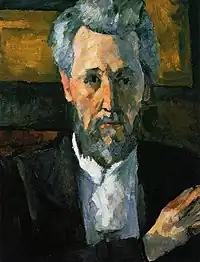 Paul Cézanne:Portrait of Victor Chocquet