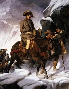 Paul Delaroche  Bonaparte Crossing the Alps  1850