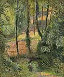 Forest Interior (Sous-Bois), Paul Gauguin, 1884
