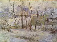 Winter Landscape, 1879, Museum of Fine Arts, Budapest