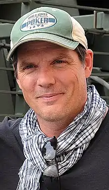 Head-and-shoulders color photograph of Paul Johansson in Qatar in 2009
