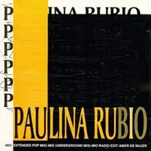 'Paulina Rubio EP' cover art