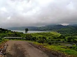 Pavana Dam backwaters near Pavananagar