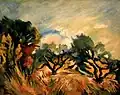 Olive trees in Provence (1953)
