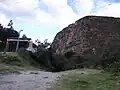 Gámeza River at village entrance