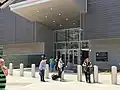 San Ysidro Land Port of EntryEast Pedestrian FacilityTravelers exiting on U.S. side.