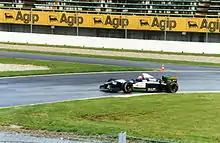 Pedro Lamy at the 1996 San Marino Grand Prix.