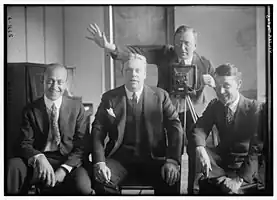The Peerless Quartet in 1922L-R: John H. Meyer, Henry Burr, Frank Croxton, Albert Campbell
