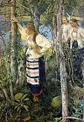 Maidens at the Headlands, Pekka Halonen, 1895 (fi)