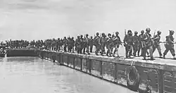 US Army 81st Infantry arrives at Peleliu Naval Base on October 20, 1944