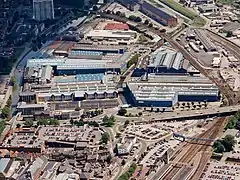 Siemens Gas Turbine Factory, formerly Ruston & Hornsby Pelham Works, Lincoln, England