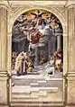 Pellegrino Tibaldi, Annunciation of the Birth of John the Baptist, 1551-1553, Bologna, Basilica di San Giacomo Maggiore