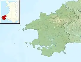 Greenala Point is located in Pembrokeshire
