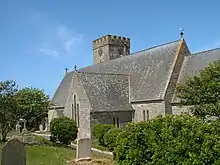 The Church of St John, Pendeen (designed by Robert Aitken).