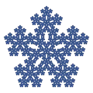 5th iteration, with center pentagons