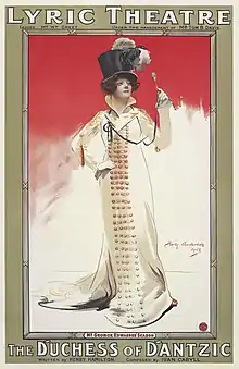 Image 7The Duchess of Dantzic poster, by Percy Anderson (restored by Adam Cuerden) (from Wikipedia:Featured pictures/Culture, entertainment, and lifestyle/Theatre)