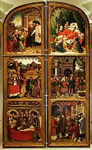 Pere Nunyes – Altarpiece of St Elgius of the Silversmiths