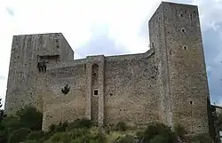 Medieval castle in Pereto
