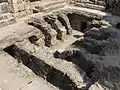 Caldarium in the Roman baths