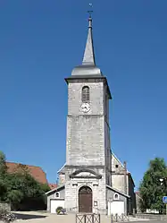 The church of Saint-Mathieu