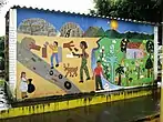 Mural at Perquin