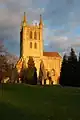 Pershore Abbey from the west