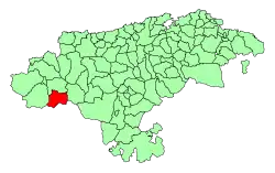 Location of Pesaguero