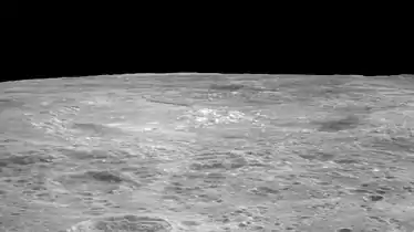 Oblique view from Apollo 17