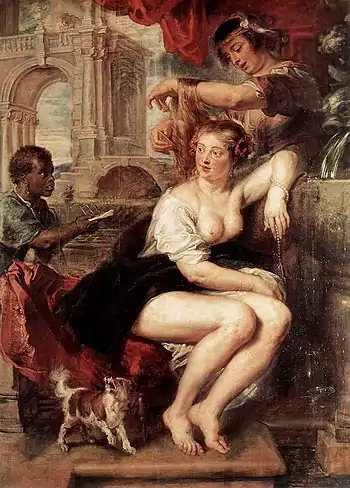 Bathsheba at the Fountain, 1635
